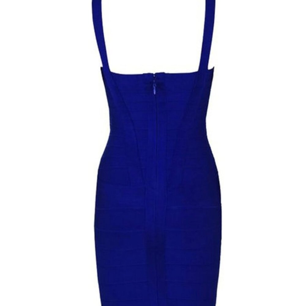 Spaghetti Strap Solid Mini Rayon Bandage Dress - … - image 6
